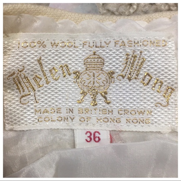 Vintage Helen Wong beaded top - Picture 7 of 7